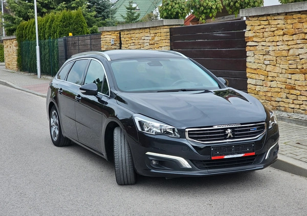 Peugeot 508 cena 42400 przebieg: 160000, rok produkcji 2015 z Jabłonowo Pomorskie małe 667